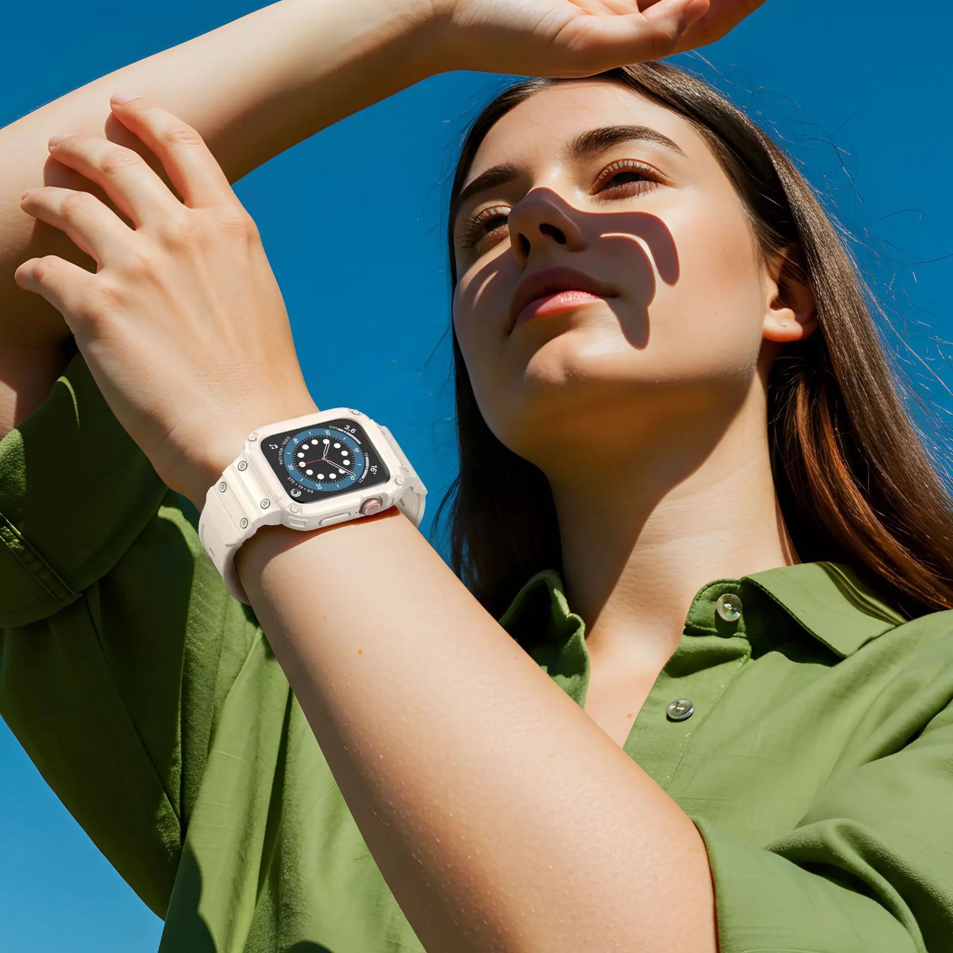 TPU Case + band For Apple Watch band 46mm 42mm 45mm 41mm 40mm 44mm Bumper band watch band for Apple Watch Series 10 9 8 7 6 SE 4