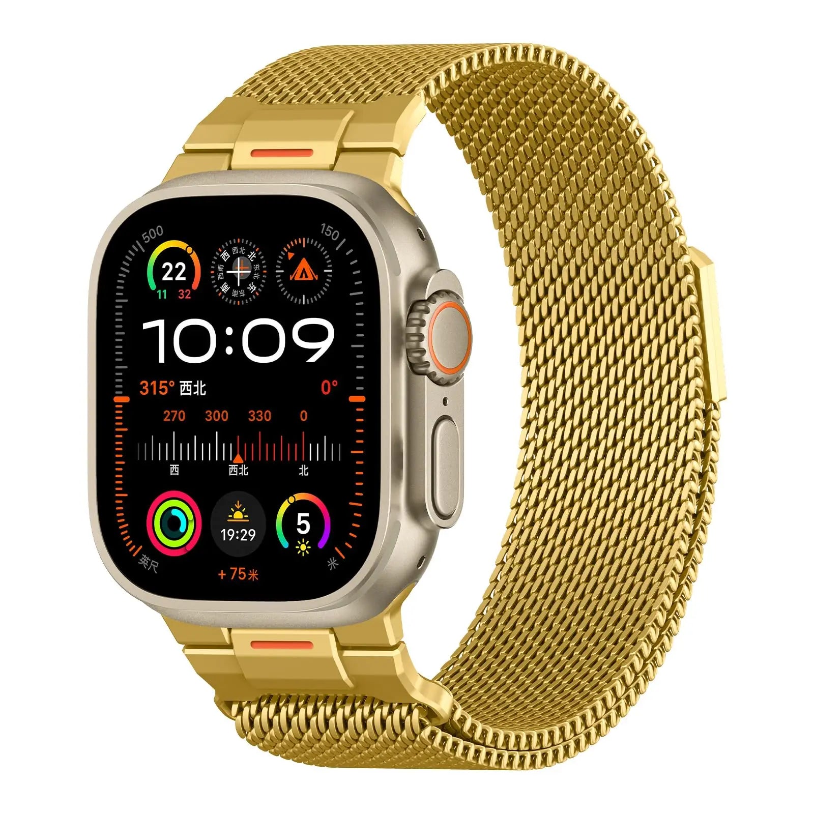 Mechanical Milanese Loop band for Apple Watch Ultra 3 band 49mm 46mm 44mm 41mm 45mm 42mm 40mm band Apple Watch 11 10 9 8 7 6 SE 3