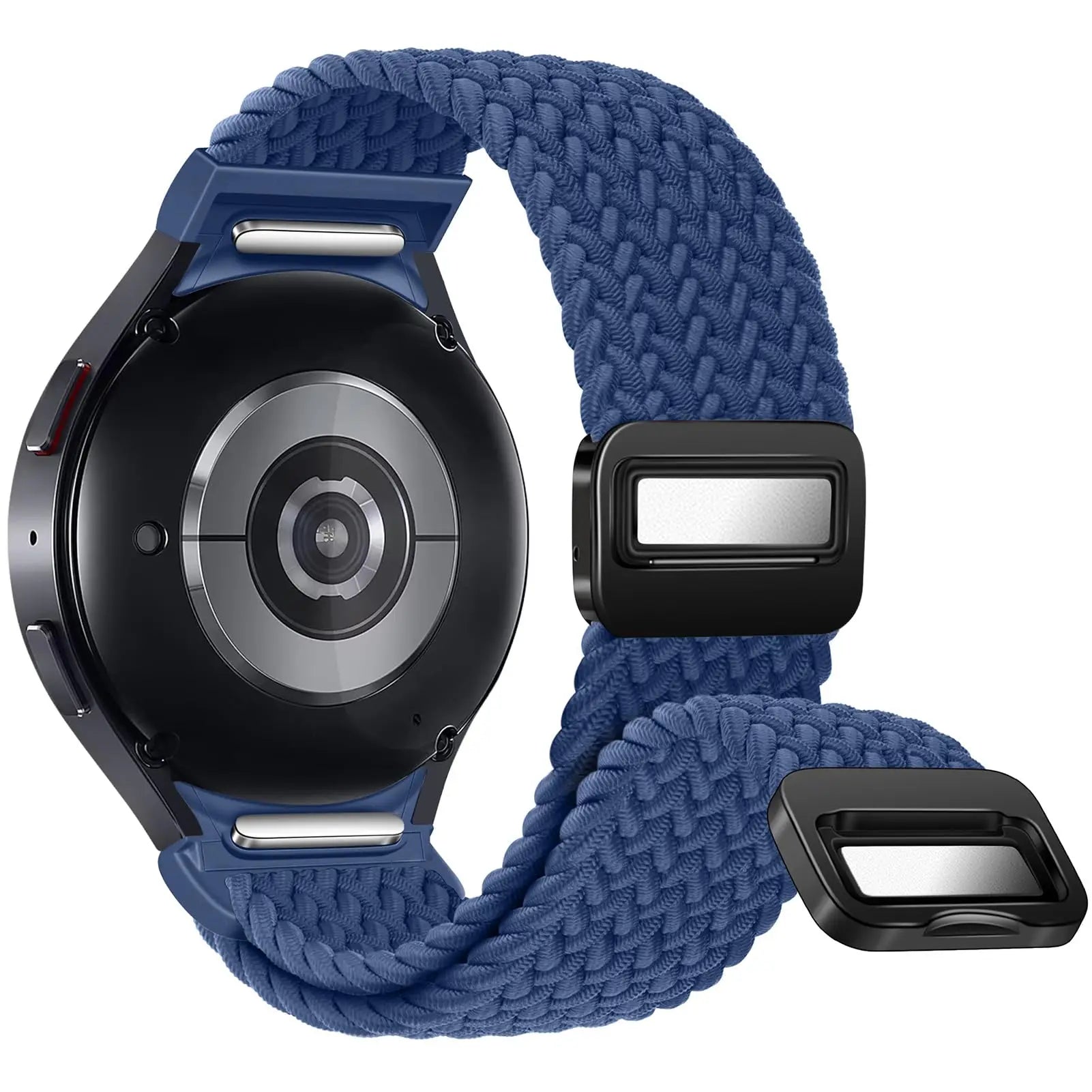 No Gaps Band For Samsung Galaxy Watch 7 6 4 classic/5 pro 47mm 44mm 40mm Braided solo loop Magnetic bracelet Galaxy watch6 strap