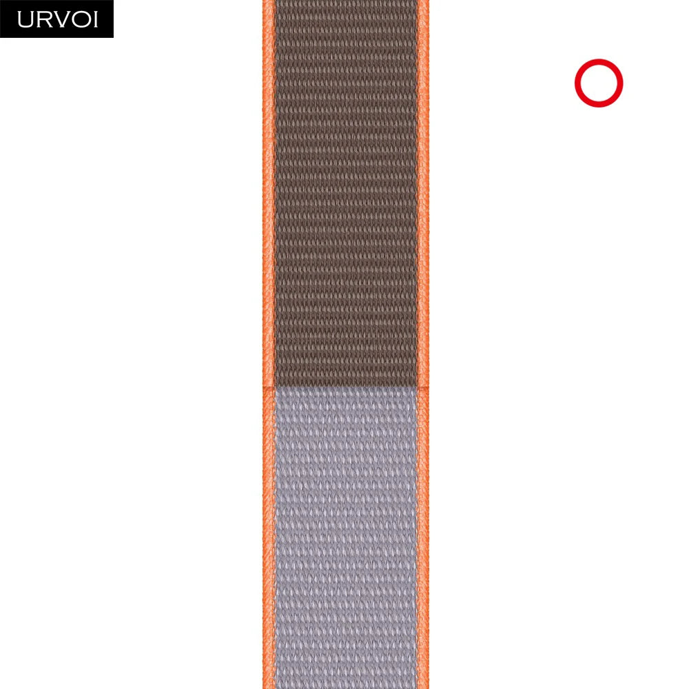 URVOI Sport Loop for Apple Watch Ultra 3 2 Series 11 10 9 8 SE3 Nylon loop for Apple Watch sport band 42mm 46mm breathabe hook fastener