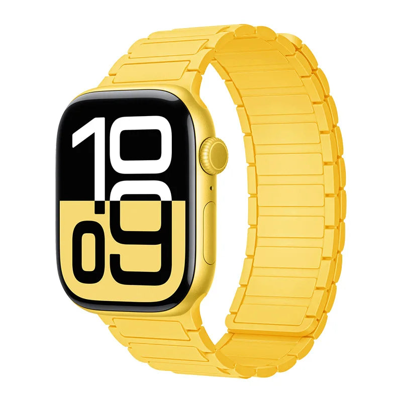 Magnetic Silicone band for Apple Watch Ultra 3 2 49mm 46mm 42mm 45mm 44mm 40mm 41mm band Apple Watch Series 11 10 9 8 7 6 SE band