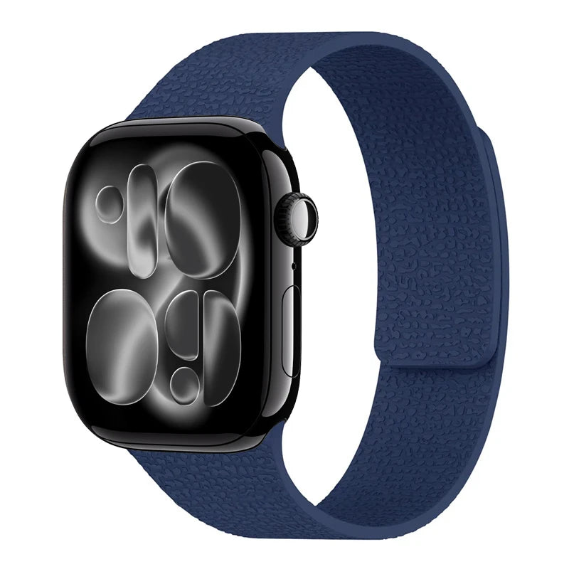 Magnetic band for Apple Watch Ultra3 2 1 49mm 45mm 42mm 46mm 40mm 41mm 2025 New silicone sport band Series 11 10 9 8 7 6 5 4 SE