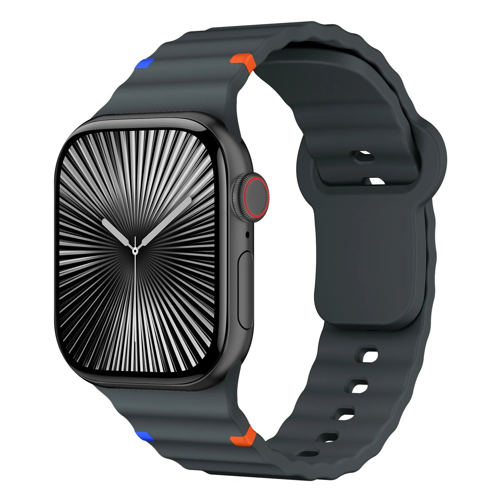 Sport Silicone band for Apple Watch band 44mm 40mm 49mm 45mm 46mm 42mm 38mm 41mm correa band Apple Watch Series 10 SE 9 Ultra 2