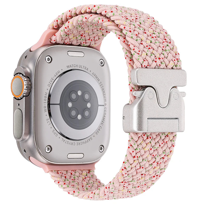 Parachute Braided band For Apple Watch Ultra 3 2 band 49mm 46mm 45mm 42mm 44mm 41mm Nylon band Apple Watch 11 10 9 8 7 6 SE Belt