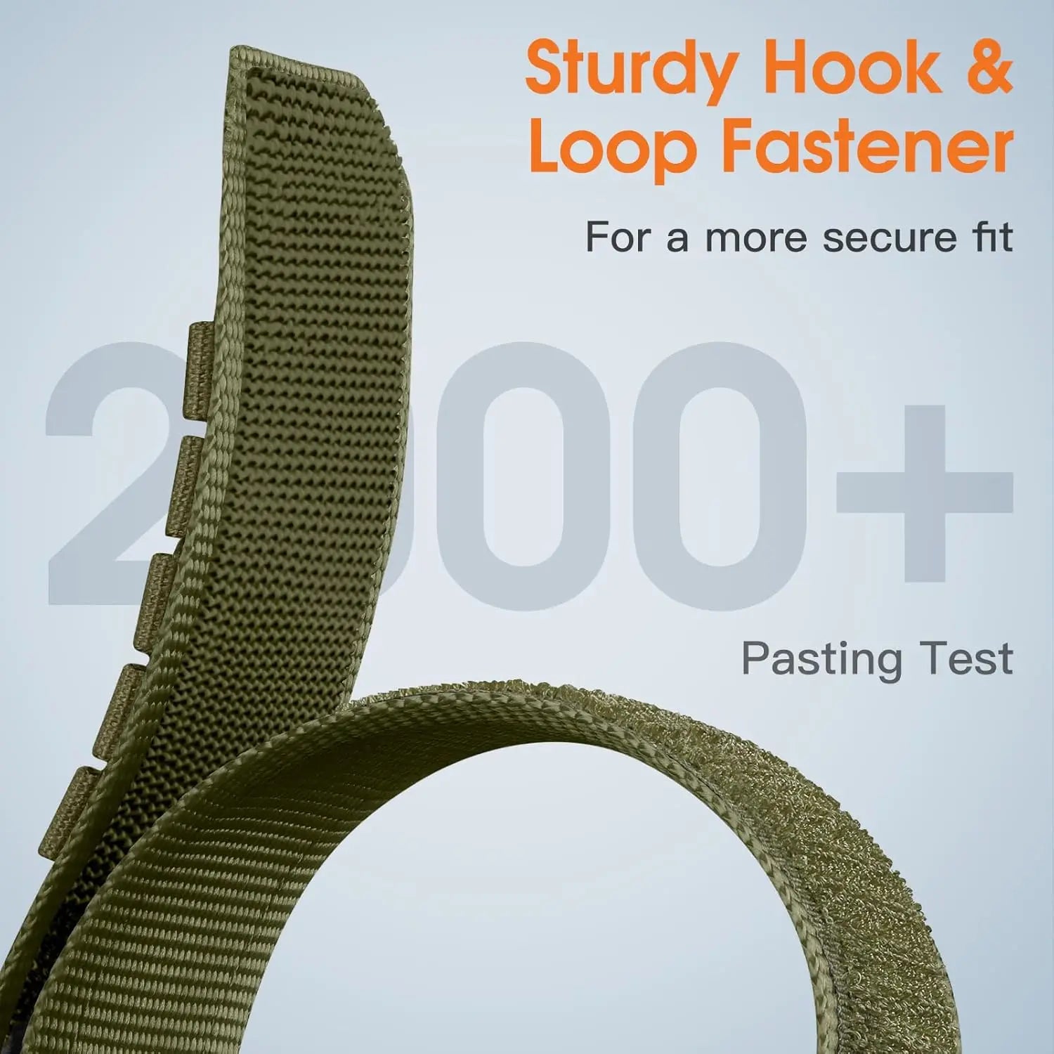 Nylon Watch band for Apple Watch Ultra 3 Ultra 2 49mm , Series 10 46mm , Series 9 8 7 45mm , Series 6 5 4 SE 44mm Velcro Bands