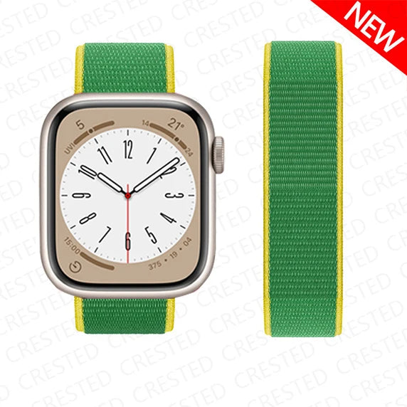 Nylon loop Correa For Apple Watch band 45mm 44mm 46mm 40mm 49mm 41mm 42mm 38mm band Apple Watch Series 6 SE 7 8 9 10 Ultra 2 bands
