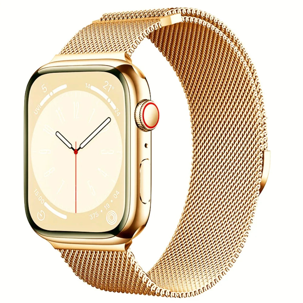 Magnetic Milanese band for Apple Watch 11 10 46mm 42mm Ultra 3 2 49mm band for Apple Watch 9 8 7 6 5 SE 3 44mm 45mm 40mm 41mm Band