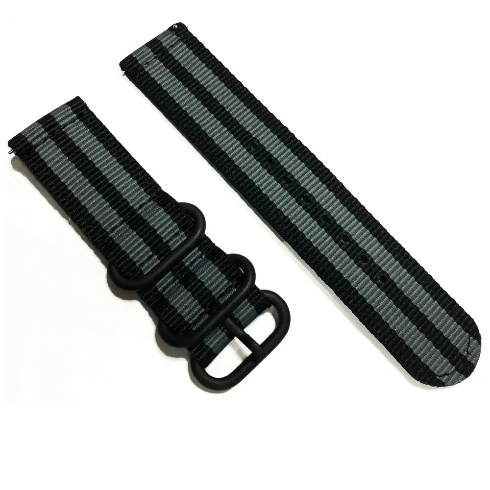 18mm 24 22mm 20mm Woven Nylon Watch Sport Strap Band For Samsung Galaxy 7 4 5 6 Gear S3 Classic Active 2 for Amazfit Fabric band