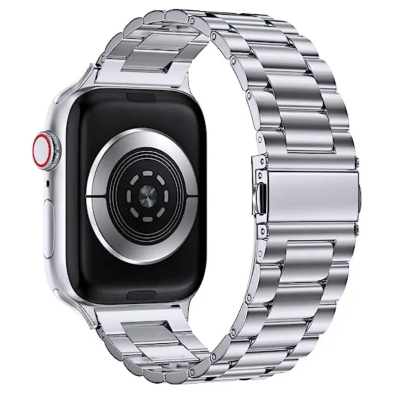 Stainless Steel band for Apple Watch band 45mm 44mm Ultra 2 49mm 42mm 40mm 41mm 46mm metal watch band Series 10 9 8 7 6 5 4 3 se