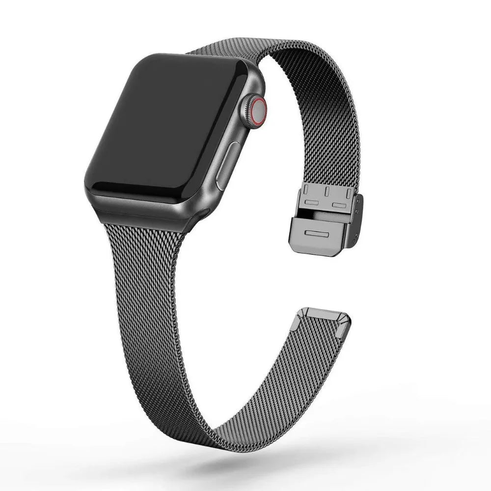 Milanese band for Apple Watch 44mm 40mm 45mm 41mm 46mm 42mm 38mm 49mm metal band Apple Watch Series 11 10 Ultra 9 8 7 6 5 SE3 band