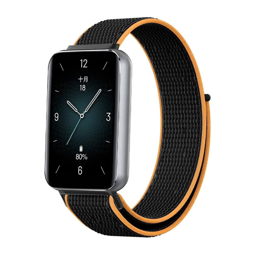 Watch Band for Honor Band 9 Nylon Woven Casual Fashion Watch Strap