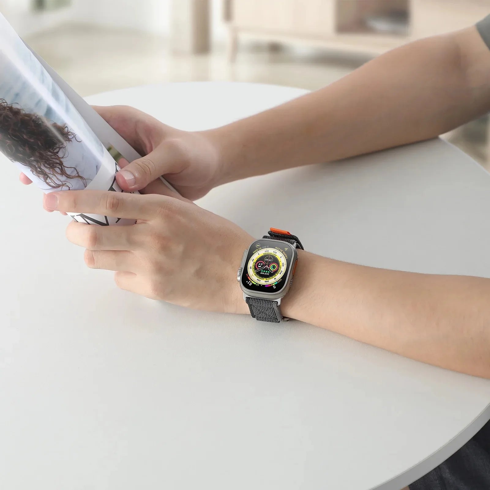 Band for Apple Watch band 44mm 40mm 49mm 45mm 41mm 46mm 42mm correa Trail loop band Apple Watch Series 6 SE 3 8 9 Ultra 2 10 11