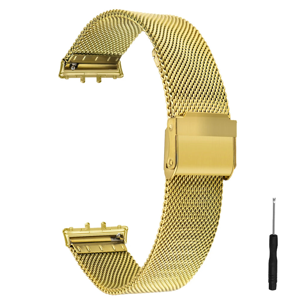 Metal Strap for Samsung Galaxy Watch Fit 3 Stainless Steel Bracelet Magnetic Milanese Loop Watchband for Galaxy Fit3 Accessories