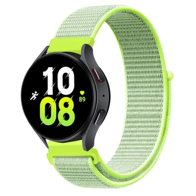 Nylon loop For Samsung Galaxy Watch 6 5 Pro/4/classic/gear s3 frontier/active Sport Bracelet Huawei watch gt2 3 22mm 20mm Strap