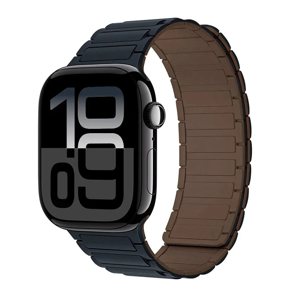 Magnetic Silicone band for Apple Watch band Ultra3 2 49mm band Apple Watch 11 10 46mm 42mm 9 8 7 6 5 SE 45mm 41mm 44mm 40mm Belt