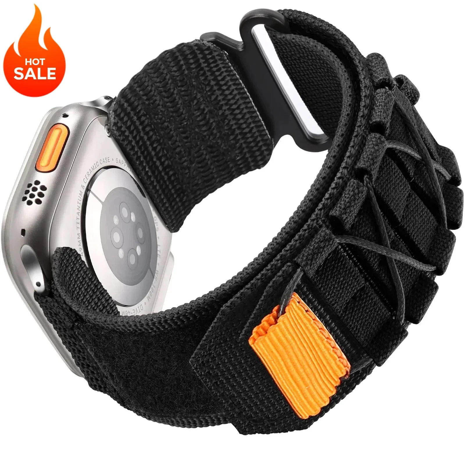 Nylon band for Apple Watch Ultra 3 2 1 49mm Series 11 10 46mm 45mm 44mm 41mm 42mm sport band Apple Watch 9 8 7 6 SE3 5 4