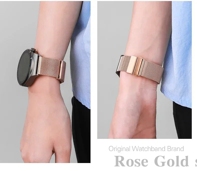 Metal Milanese Strap for Samsung Galaxy Watch 8-7 Ultra 47mm Comfortable Band for Galaxy Watch 8 Ultra 47mm Accessories Bracelet
