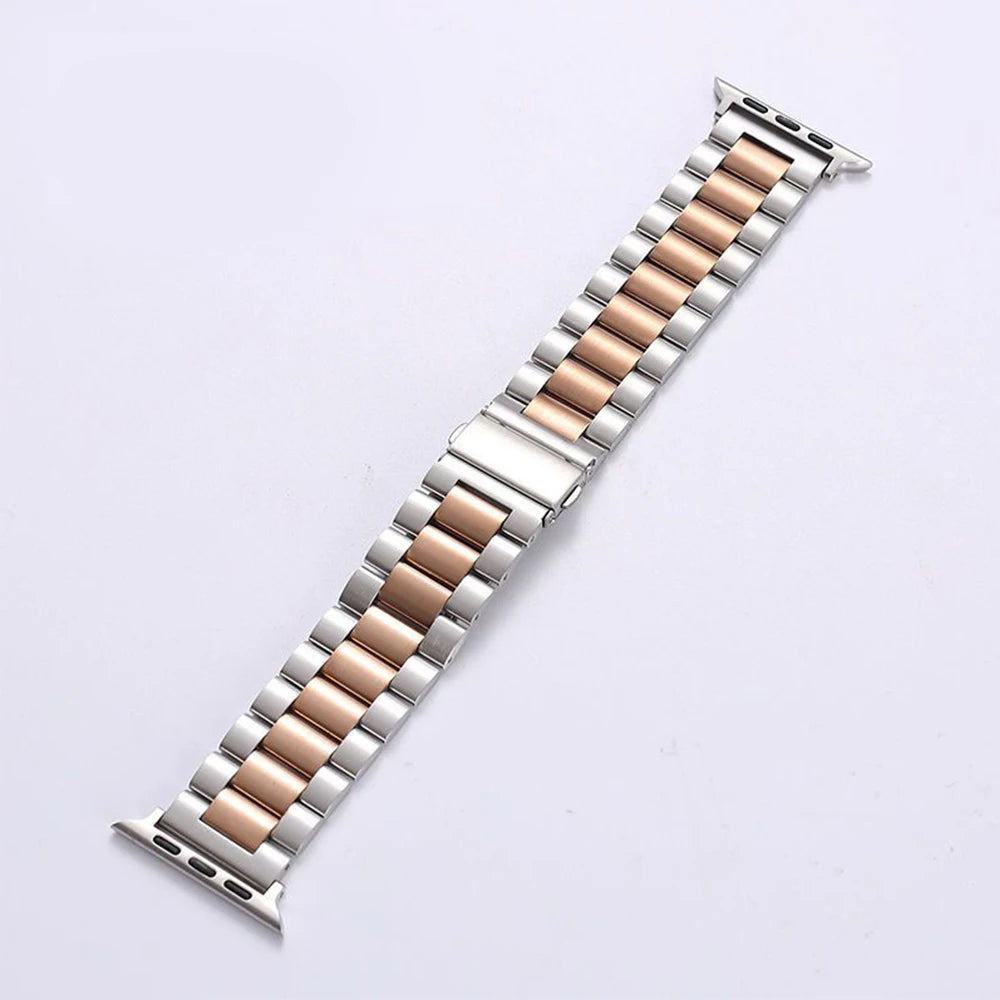 Compatible with Apple Watch 38mm 40mm 41mm 42mm 44mm 45mm 49mm , Business Stainless Steel metal Watch Band,Suitable for Apple Watch SE 98765