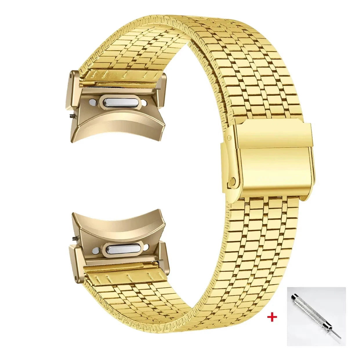 No Gaps Stainless Steel Strap for Samsung Galaxy Watch 7 6 5 4 40mm 44mm 6 4 Classic 47mm 43mm Metal Bracelet for 5Pro 45mm Band