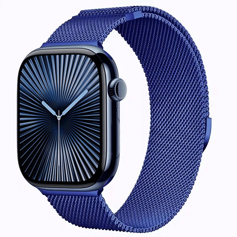 Milanese Loop band For Apple Watch band 46mm 40mm 41mm 45mm 49mm 42mm Correas bands Apple Watch Series 11 10 9 SE 3 7 8 Ultra 3