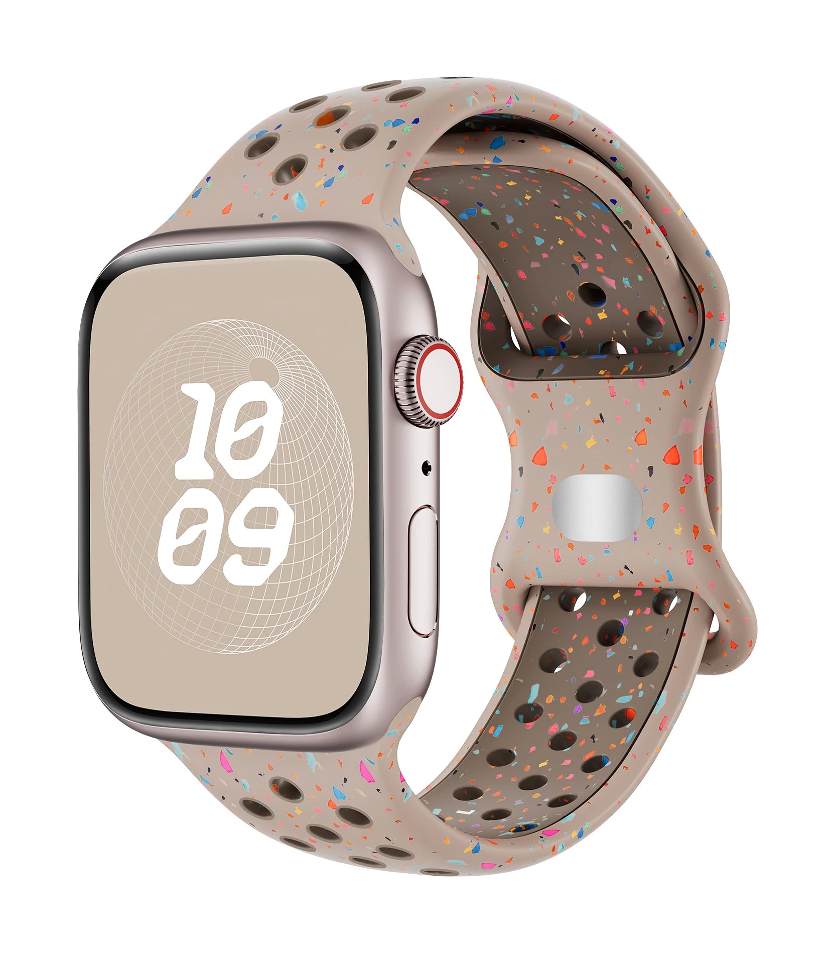 Silicone band for Apple Watch band 40mm 41mm 45mm 44mm 46mm 49mm 42mm Breathable band Apple Watch Series 11 10 9 8 SE 3 Ultra 2