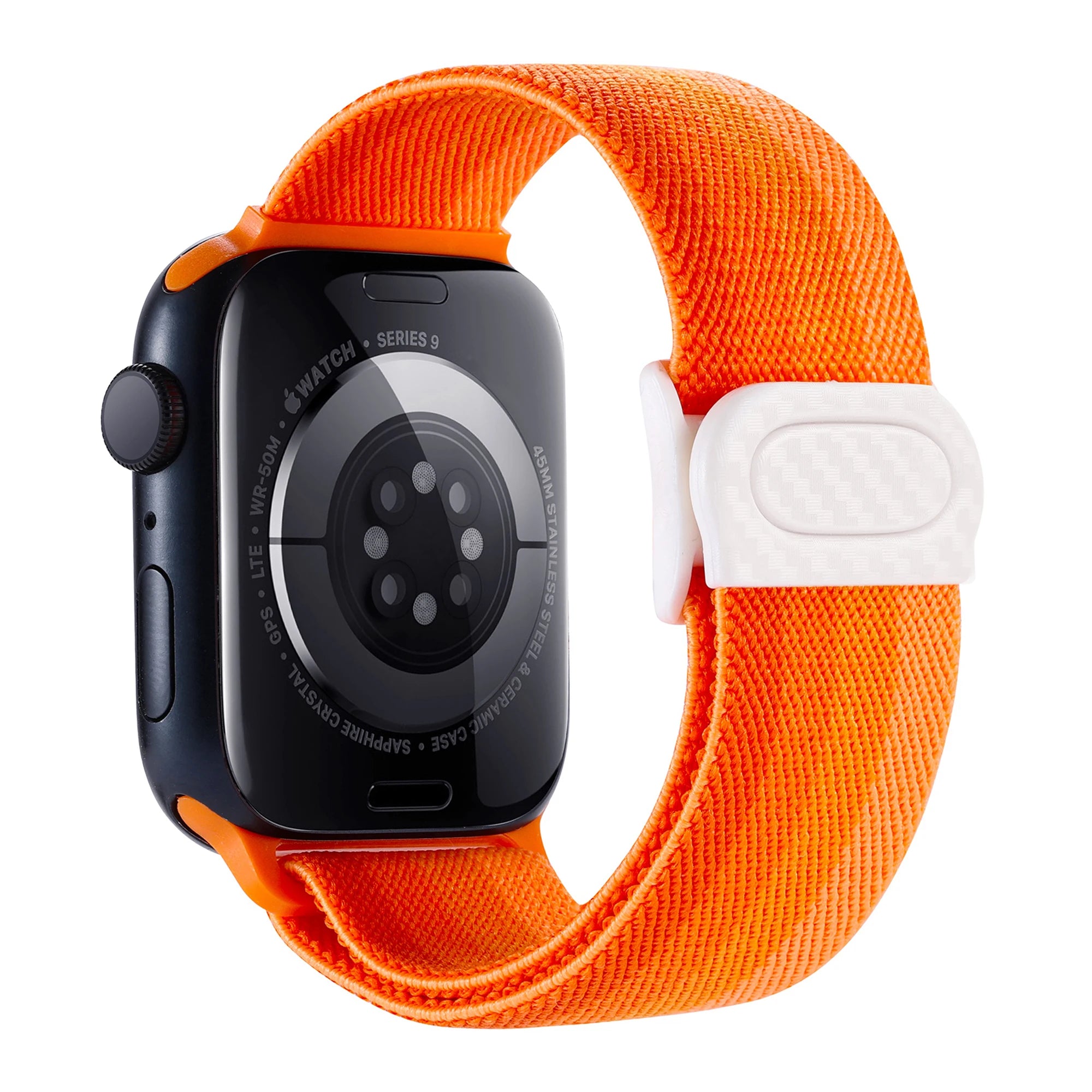 Nylon band For Apple Watch band 42mm 46mm 45mm 40mm 44mm 41mm 49mm Elastic carbon band Apple Watch Series11 10 9 8 7 SE Ultra 2 3 band