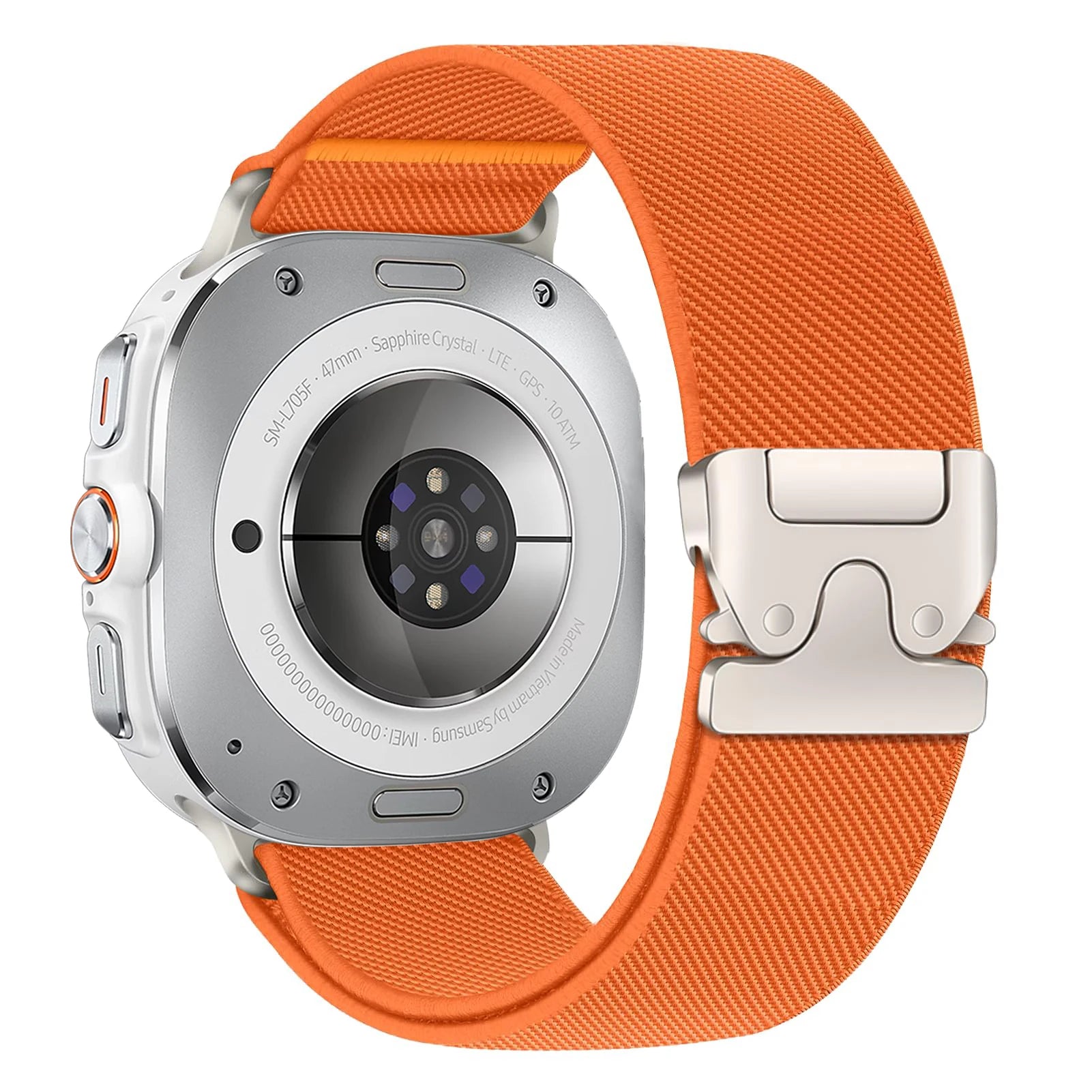 Parachute Strap For Samsung Galaxy Watch Ultra Band 47mm stretch Nylon correa pulseira Bracelet for Galaxy Watch 7 ultra Strap