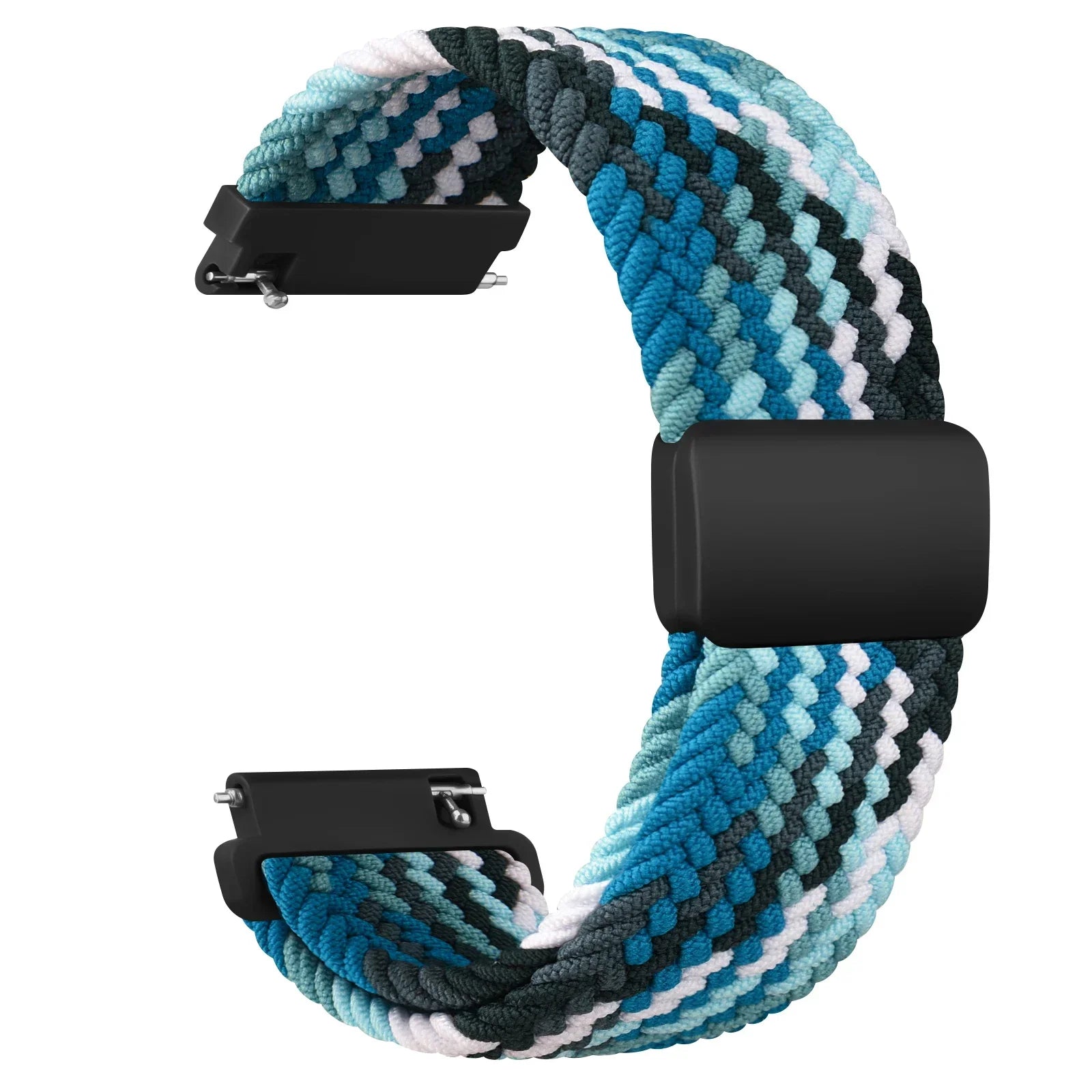 20mm Braided Magnetic Band For Samsung Galaxy Watch 7 6 5 4 40mm 44mm/Watch 4 6 Classic/Active 2/5Pro 45mm/Watch 3 41mm Strap