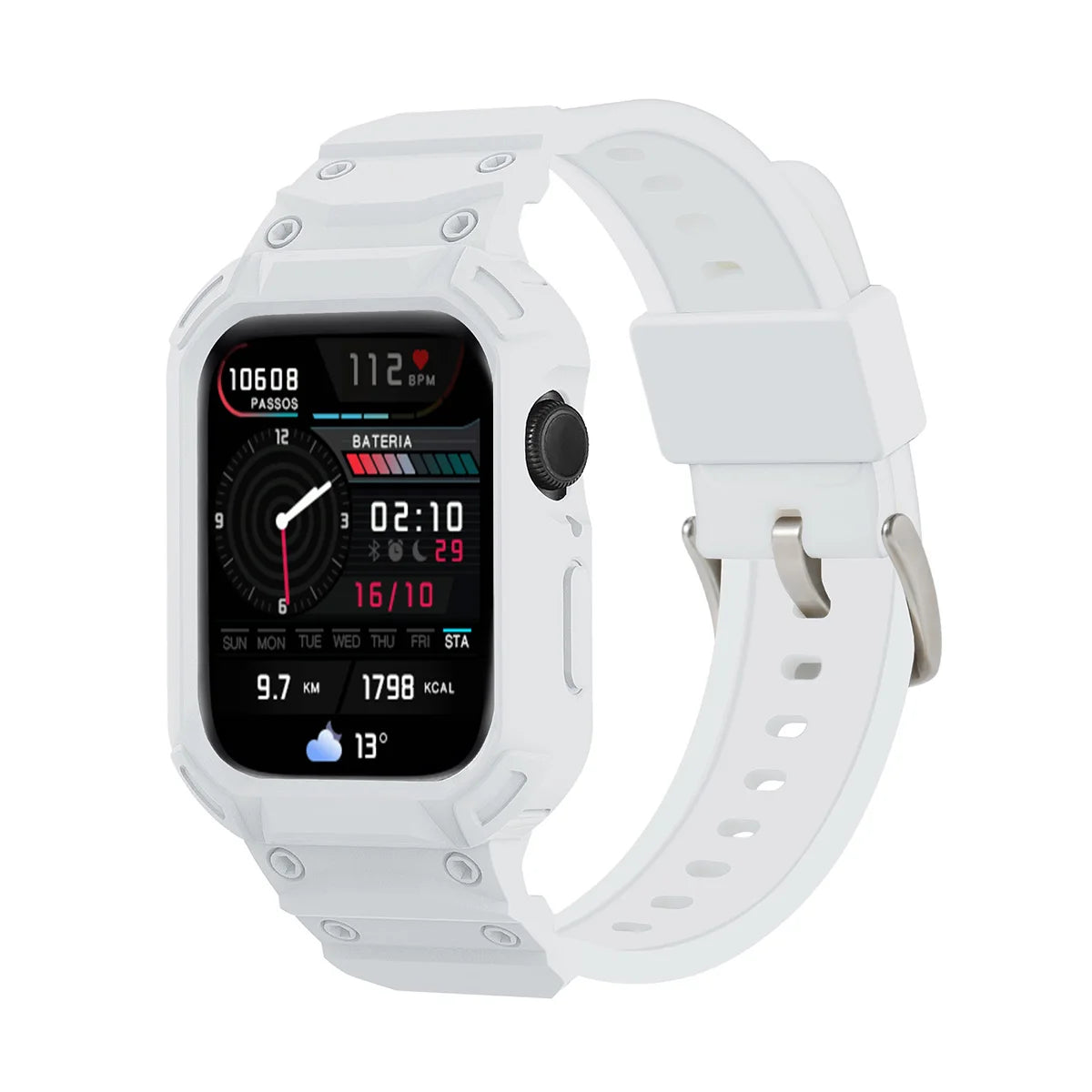 For Apple Watch Series 10 46mm 42mm Sport Protective Replacement Wristband Apple Watch Series 10 Retrofits band Case One piece