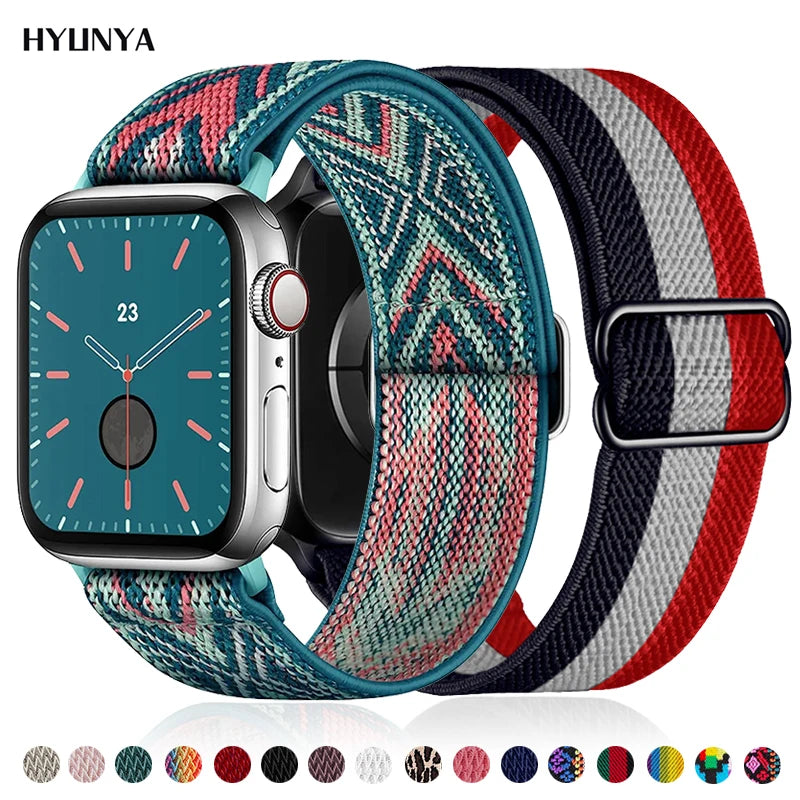 Scrunchie band for Apple Watch band watch band Correa 44mm SE Apple Watch Series 9 6 7 8 41mm 45mm 40mm 49mm Ultra 2 Belt