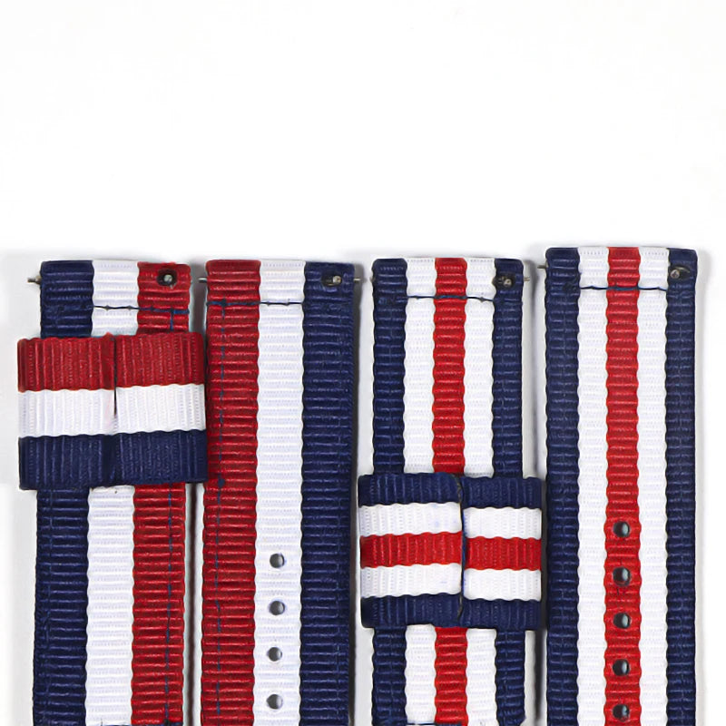 22mm Nylon watch strap For Samsung Galaxy watch 46mm 42mm Active2 Active1 Gear S3 frontier Sports nylon bang