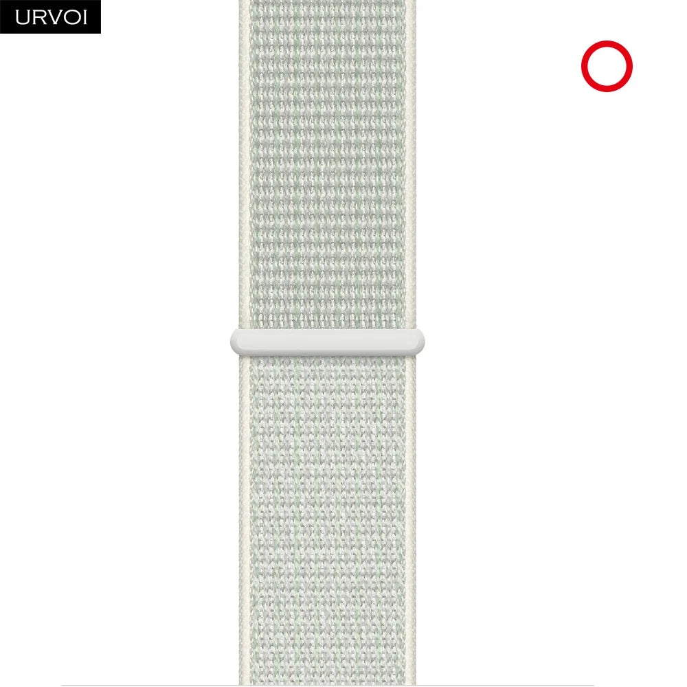 URVOI Sport Loop for Apple Watch Ultra 3 2 Series 11 10 9 8 SE3 Nylon loop for Apple Watch sport band 42mm 46mm breathabe hook fastener