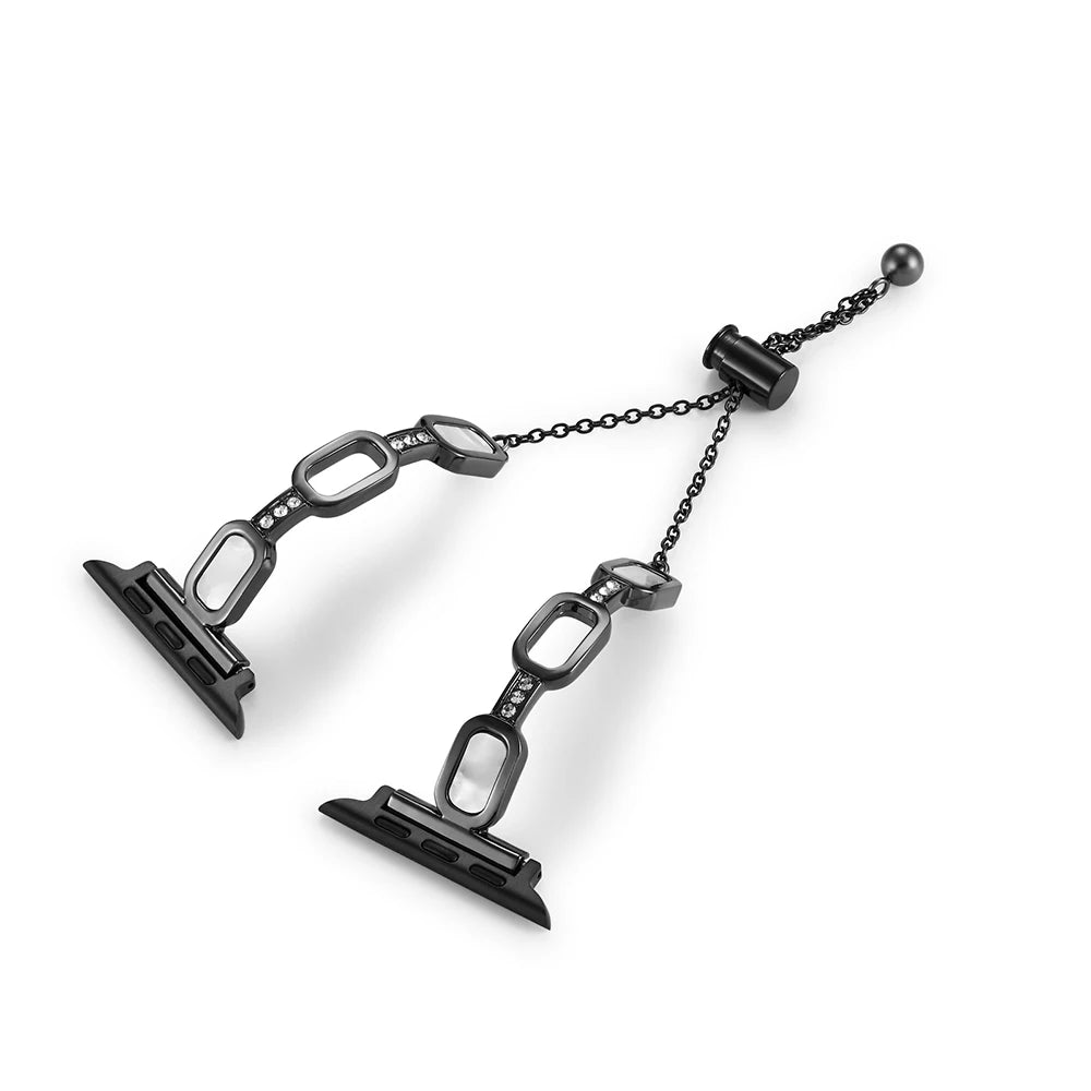 Women metal band for Apple Watch 10 9 8 band 42mm 46mm 41mm 45mm 40mm 44mm band Apple Watch Series 7 SE 6 5 Ultra watch band Belt