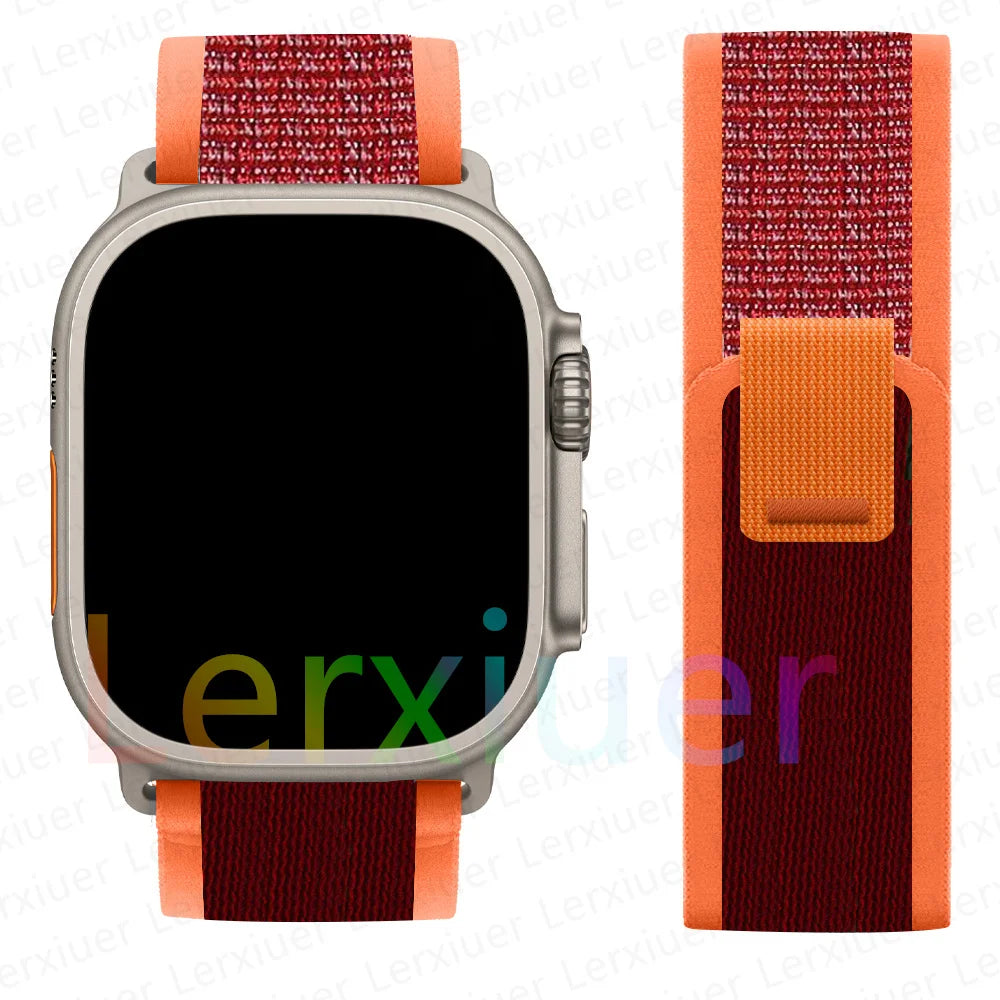 Trail loop band for Apple Watch Ultra 2 band 49mm 44mm 45mm 40mm 41mm 46mm 42mm 45mm 44mm band Apple Watch Series 10 SE 9 8 7 6 5