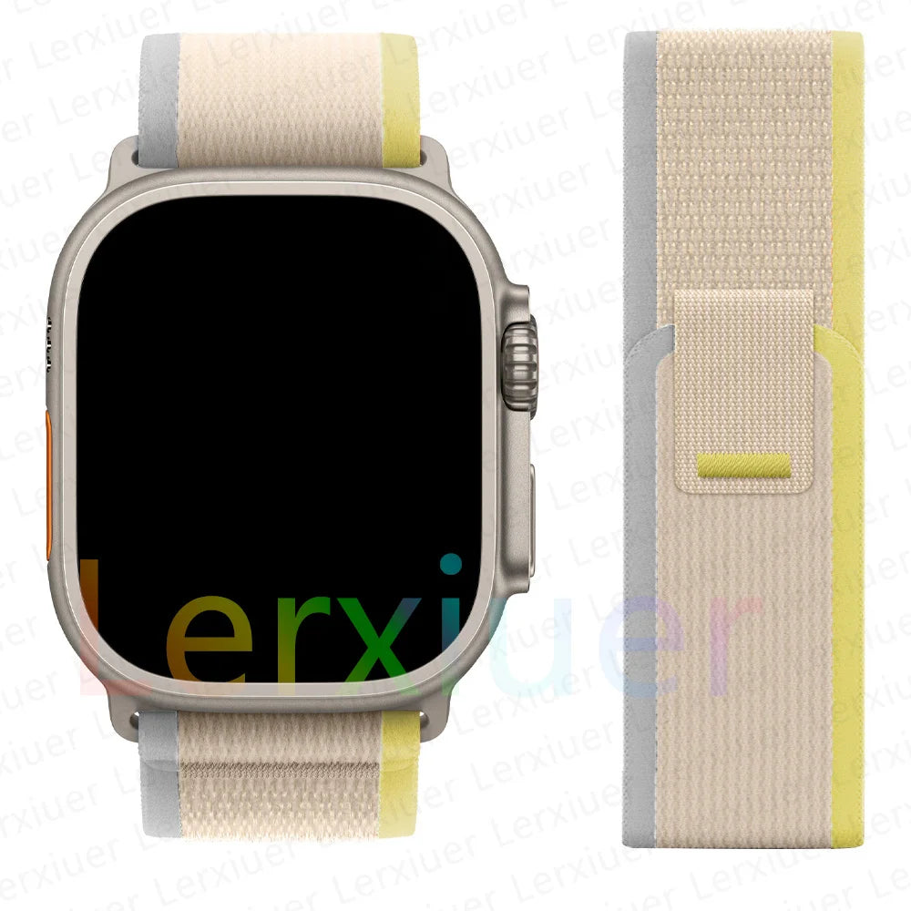 Trail loop band for Apple Watch Ultra 2 band 49mm 44mm 45mm 40mm 41mm 46mm 42mm 45mm 44mm band Apple Watch Series 10 SE 9 8 7 6 5