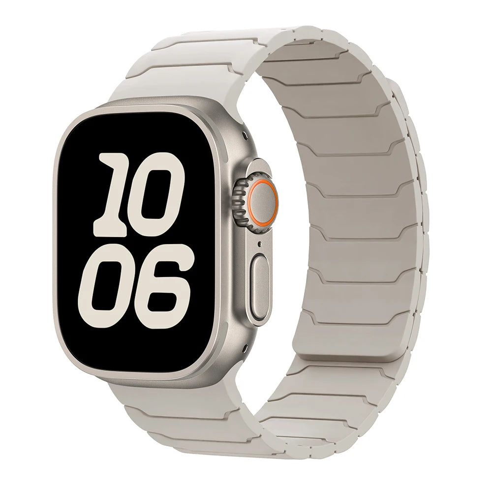 magnetic band For Apple Watch band Ultra 2 3 49mm 44mm 40mm 41mm 46mm 42mm 45mm 38mm Silicone band Apple Watch Series 11 9 8 SE 10