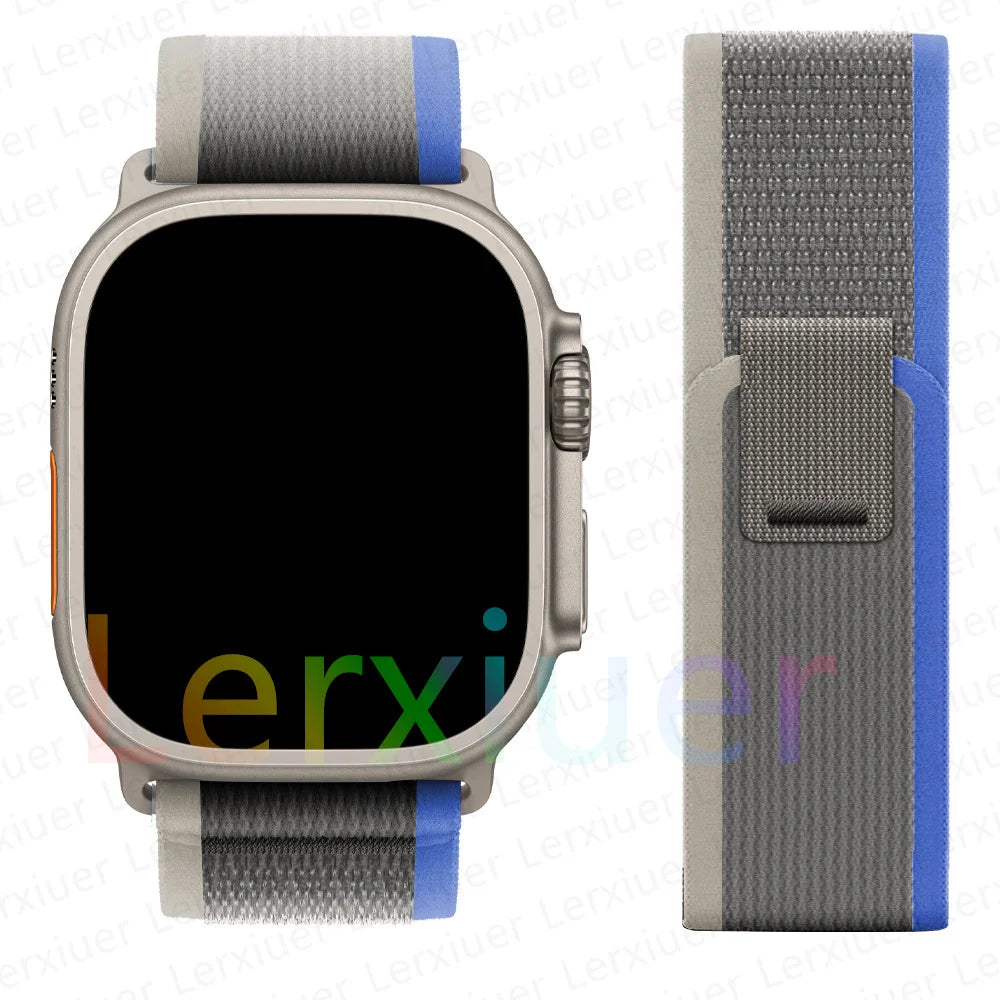 Trail loop band for Apple Watch Ultra 2 band 49mm 44mm 45mm 40mm 41mm 46mm 42mm 45mm 44mm band Apple Watch Series 10 SE 9 8 7 6 5
