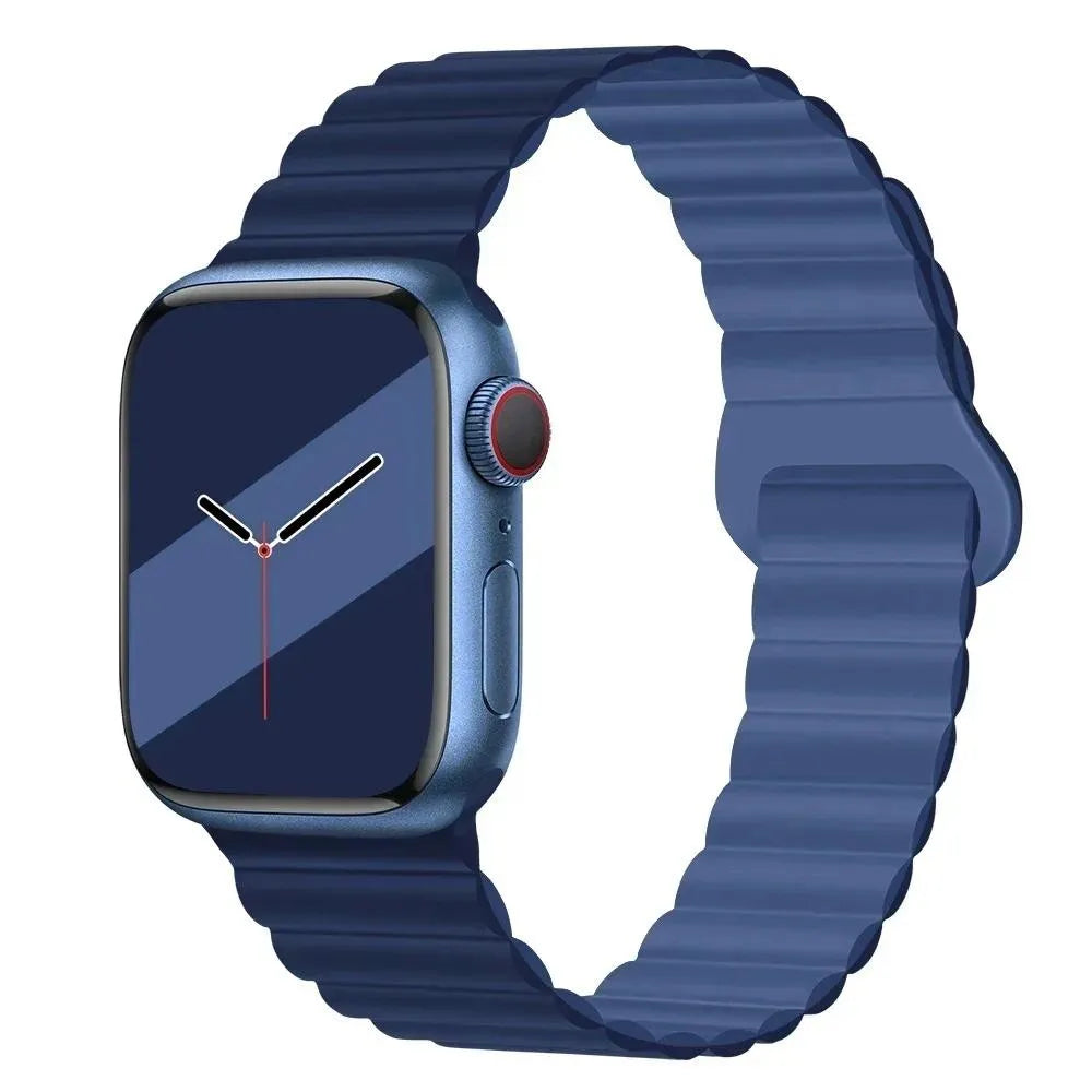 Magnetic band Silicone Sport band For Apple Watch 41mm 42mm 44mm 45mm 46mm 49mm Apple Watch Series 11 10 9 8 7 6 5 4se