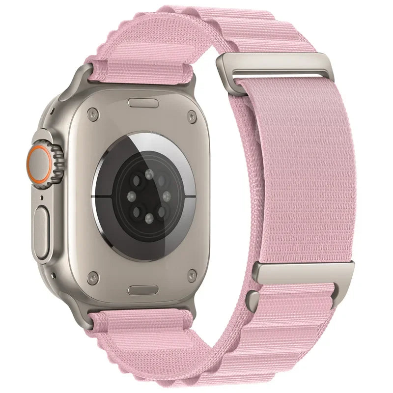 Alpine Loop band For Apple Watch Ultra band 49mm 46mm 45mm 44mm 41mm C Clasp Nylon Wristband For Apple Watch Series 10 42mm 9 8 7 6 5