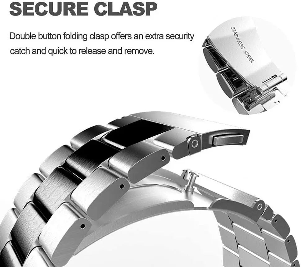 Strap+Screen Case Protector For Samsung Galaxy Watch 7 6 5 4 40mm 44mm Band Cover For Samsung Galaxy Watch 7 44mm Metal Bracelet