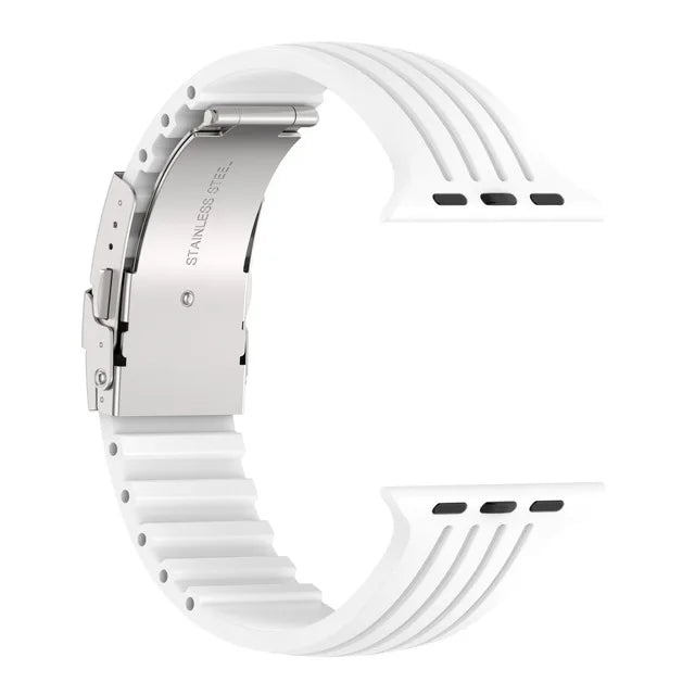 band For Apple Watch band 44mm 40mm 49mm 45mm 41mm 46mm 42mm Silicone band correas Apple Watch Ultra 2 Series SE 3 6 7 8 9 10 11