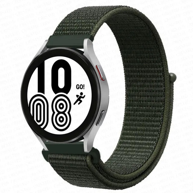 Band For Samsung Galaxy Watch 7/FE/4/5 Pro/6 classic/active 2 44mm 40mm Nylon correa Bracelet Huawei GT 2e 3 4 20mm 22mm Straps