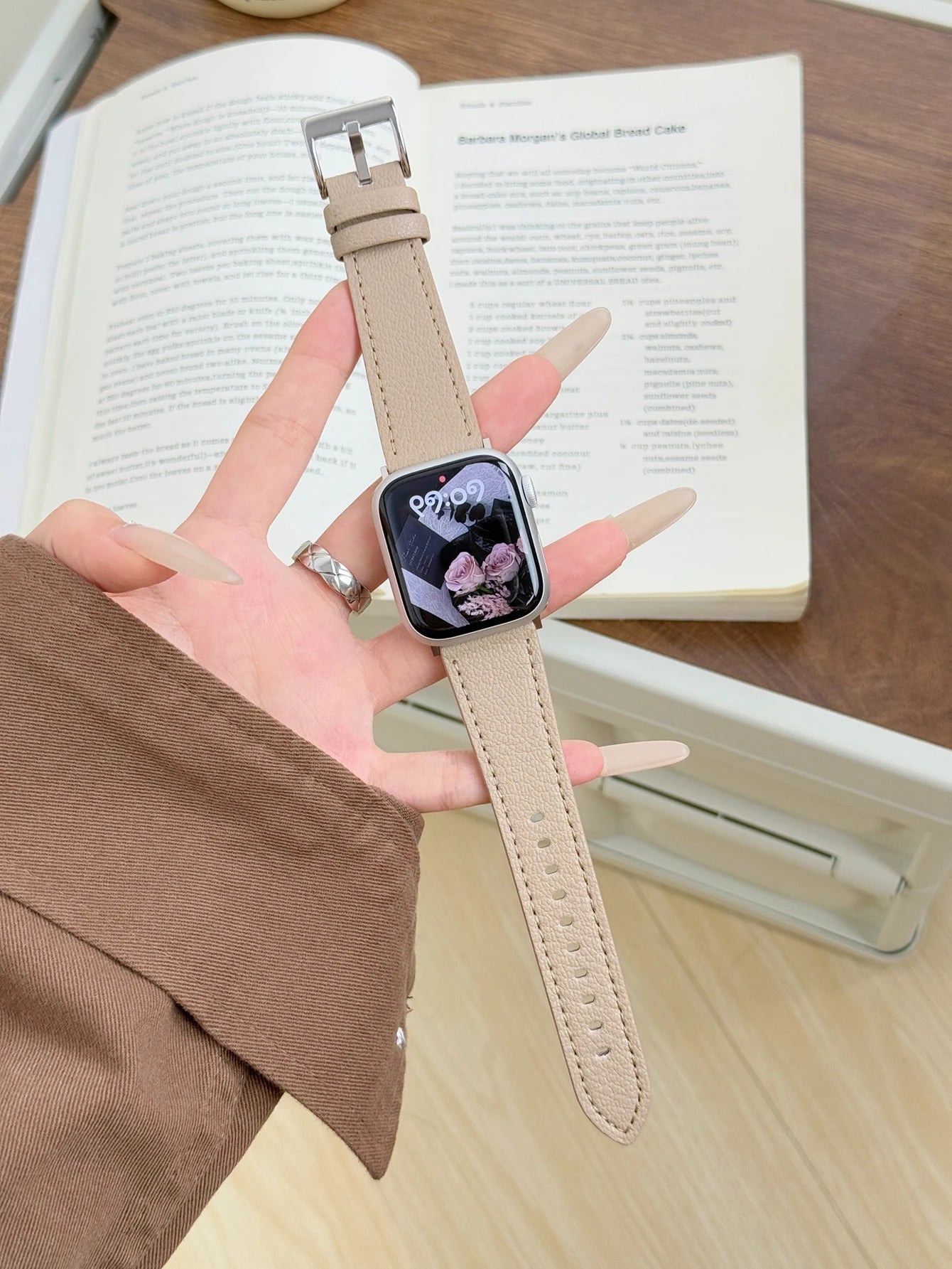 Leather loop Correa For Apple Watch band Series Ultra 11 10 9 8 7 6 5 4 3 2 1 SE 38mm 40mm 41mm 42mm 44mm 45mm 46mm 49mm band