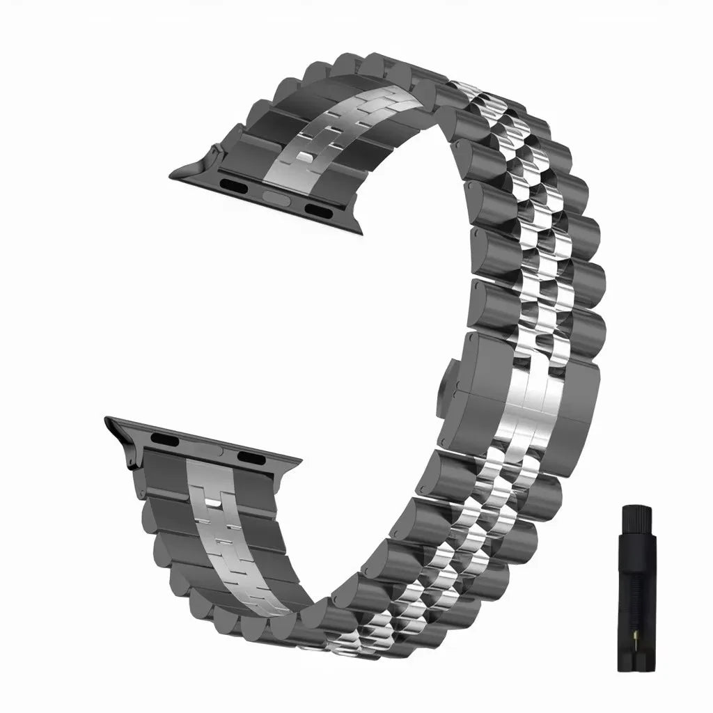 Stainless Steel band for Apple Watch band 45mm 41mm Ultra 49mm 44mm 40mm 42mm 38mm metal Wristband Apple Watch Series 9 8 7 SE 6 5 4