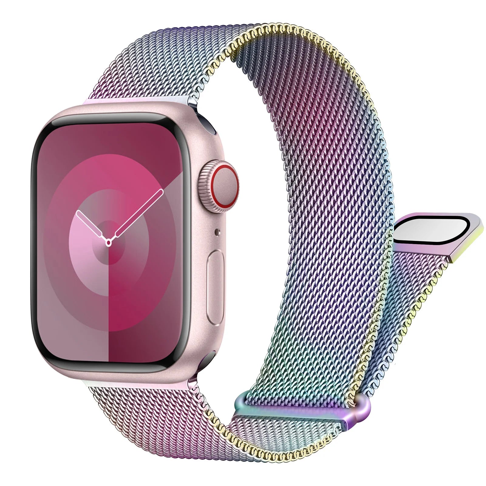 Magnetic Loop band For Apple Watch band 40mm 44mm 45mm 41mm 42mm 38mm Correa band Apple Watch Series 3 4 5 6 SE 7 8 9 Ultra 49mm