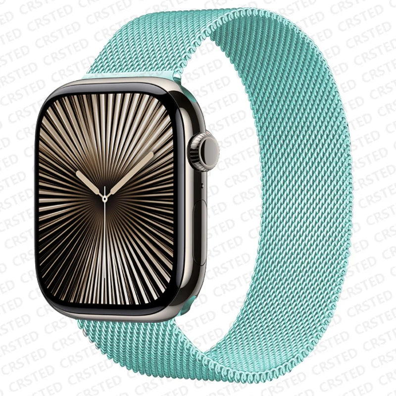 Milanese Loop band For Apple Watch 11 10 9 7 SE 6 8 46mm 42mm 44mm 45mm 40mm 41mm belt correa band Apple Watch band Ultra 3 49mm