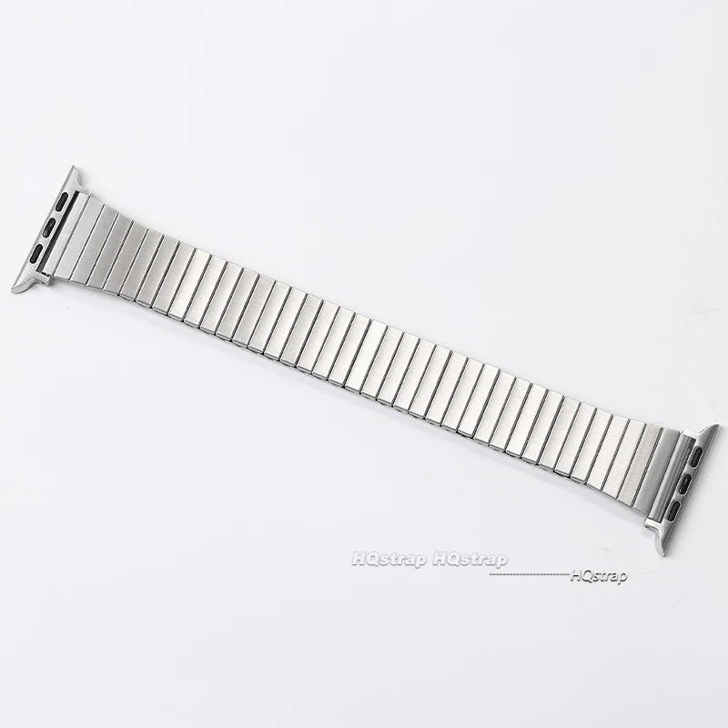 Elastic Stainless Steel band for Apple Watch Ultra band 49mm 44mm 45mm 40mm 41mm 42mm metal band for Apple Watch Series 9 8 7 6
