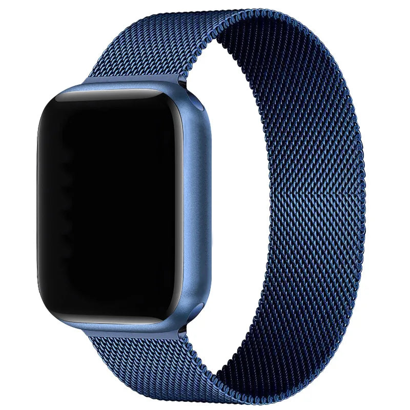 band For Apple Watch band 10 46mm 44mm 45mm 41mm 49mm 42mm 40mm 45mm Milanese Loop band Apple Watch Series 9 7 8 4 5 6 SE Ultra2