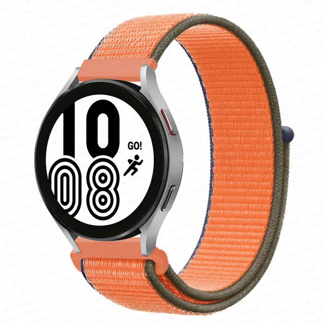 Band For Samsung Galaxy Watch 7/FE/4/5 Pro/6 classic/active 2 44mm 40mm Nylon correa Bracelet Huawei GT 2e 3 4 20mm 22mm Straps