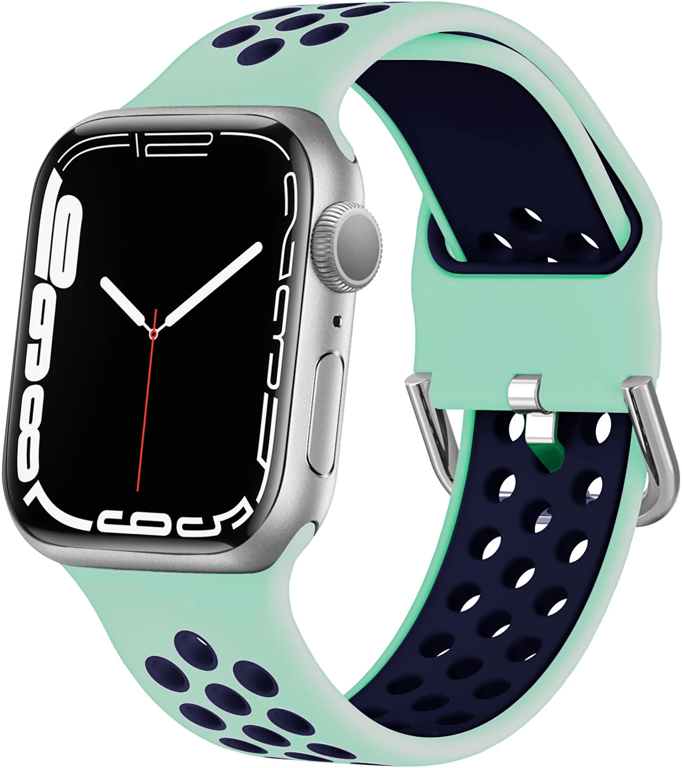 Silicone band For Apple Watch band 44mm 40mm 45mm 49mm 41mm 38mm 42mm 44mm band Apple Watch Ultra 2 Series 7 3 4 5 6 SE 8 Bands